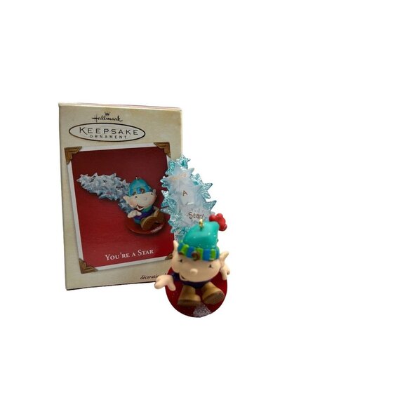 Hallmark Keepsake 2002 Ornament You’re A Star Gift Christmas Decor Vintage - Picture 9 of 14